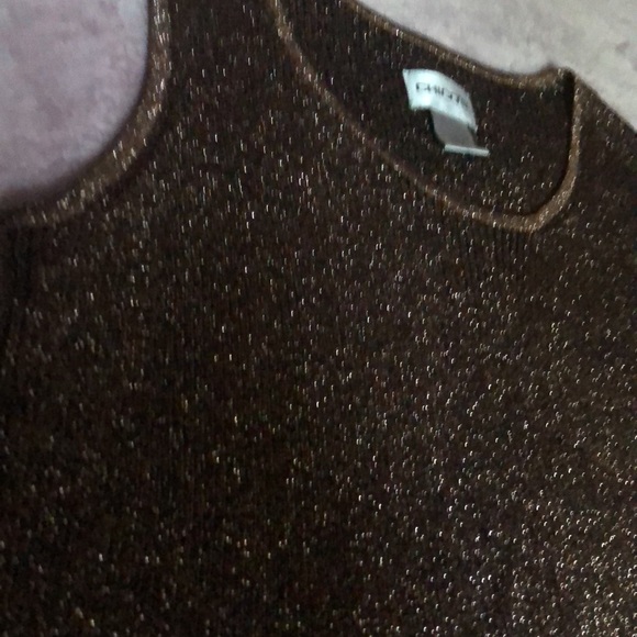 Brand new without tags very sparkly cute Chicos tank F - Picture 5 of 5